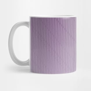 Pastel Purple Gradient Stripes Mug